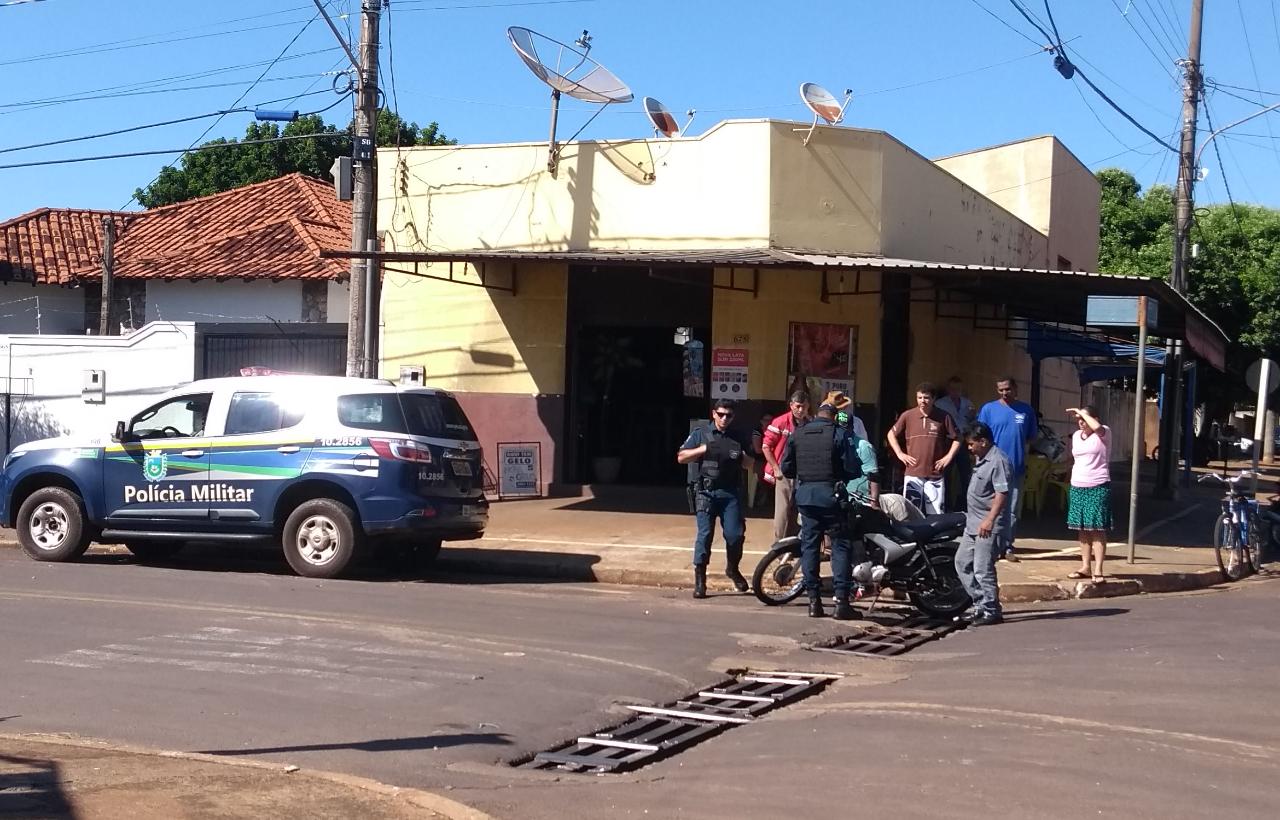 Polícia Militar atendeu a ocorrência - Foto: Luis Gustavo/Jornal da Nova